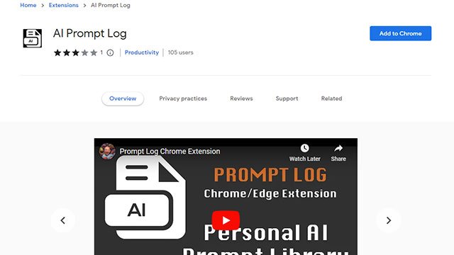 A I Prompt Log