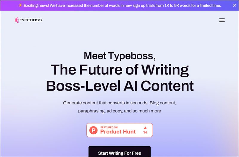 Typeboss