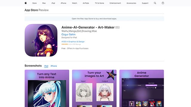 AI Anime Art Generator