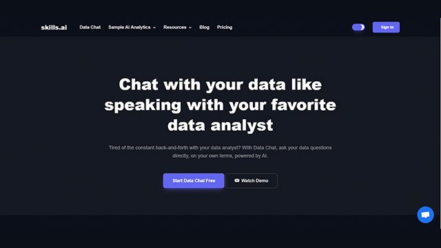 AI Data Chat by skills ai