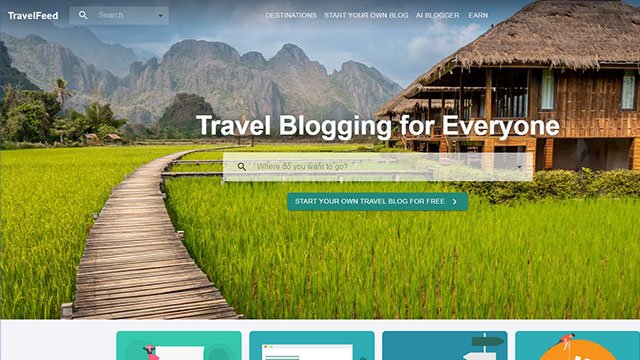 AI Supported Travel Blog Platform