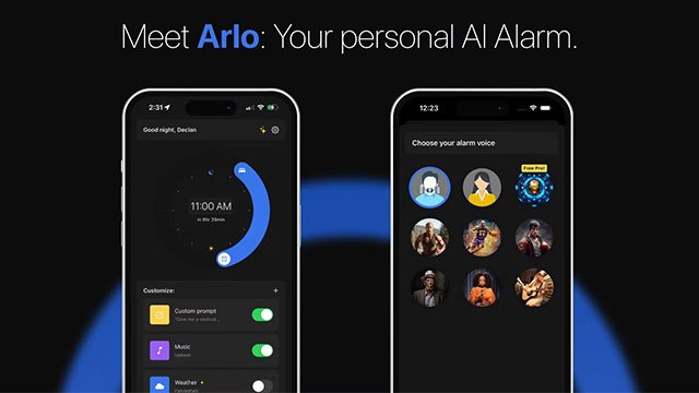 Arlo AI Voice Alarm