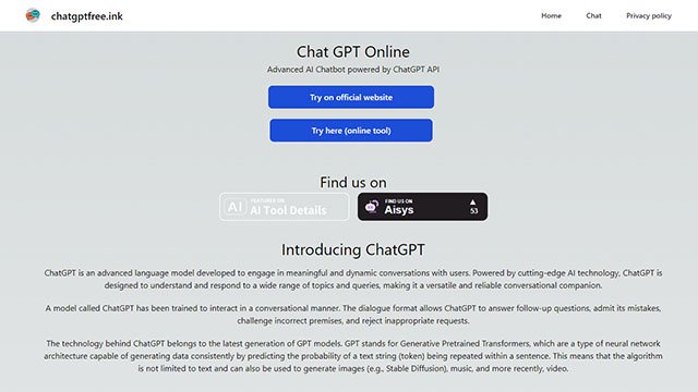 Chatgptfree