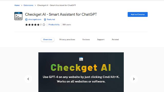 Checkget AI