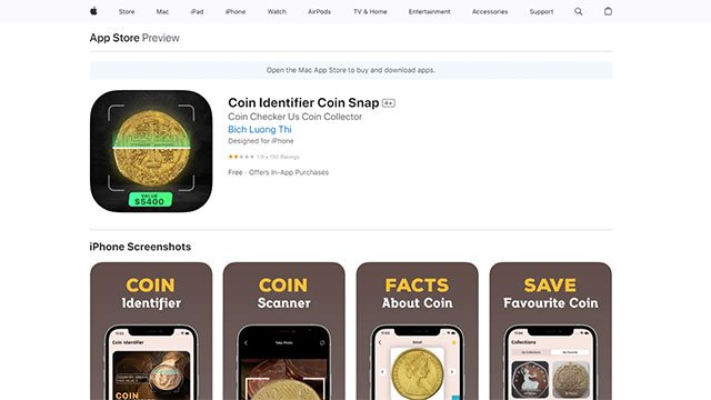 CoinIdentifierCoinSnap