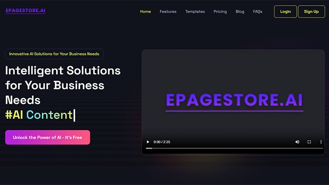 EPAGESTORE AI