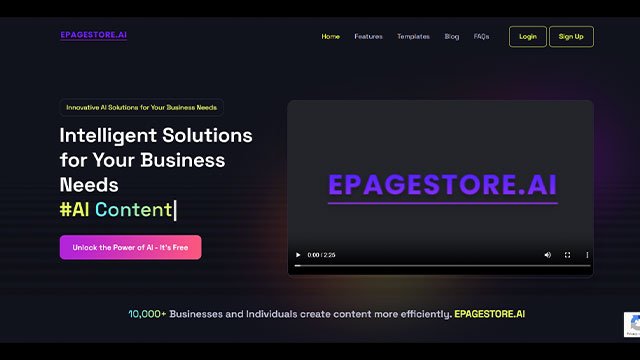 EPAGESTORE AI