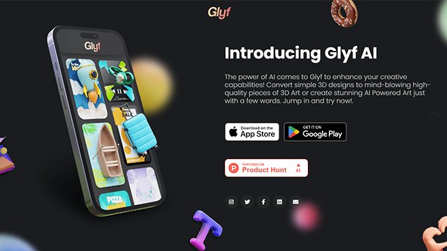 Glyf3DAIArtGenerator