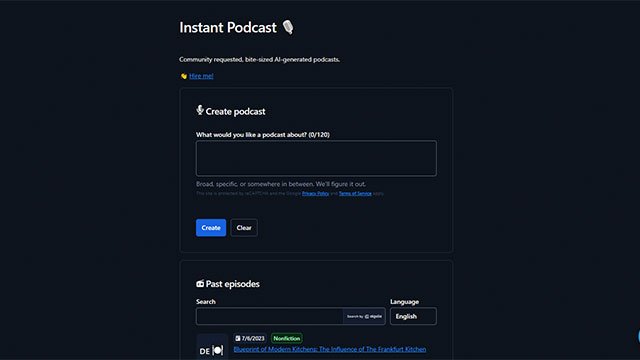 Instant Podcast