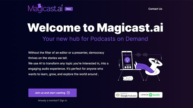 Magicast ai