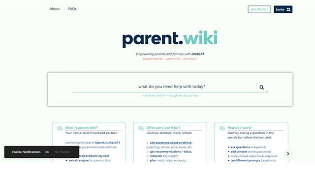 Parent wiki