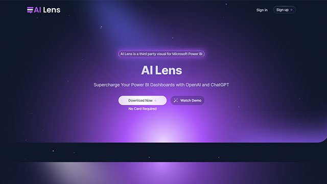 Power BI AI Lens