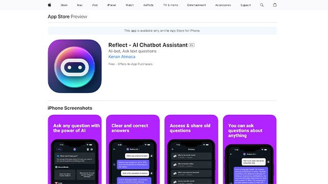 Reflect AI Chat Assistant