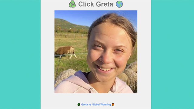 Roast me Greta