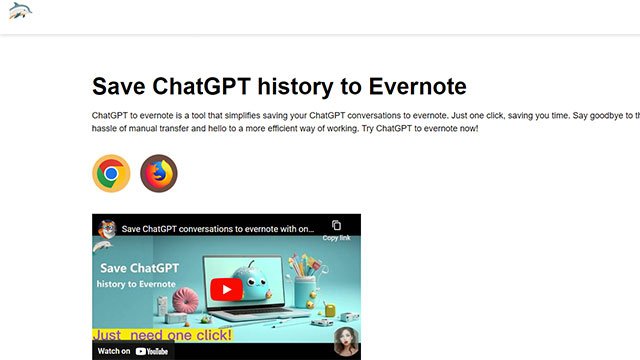 SaveChatGPThistorytoEvernote