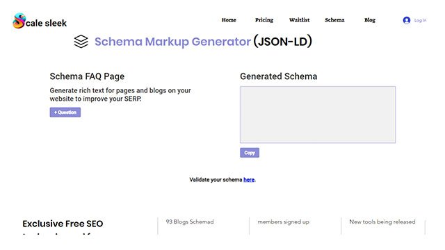 Schema Generator