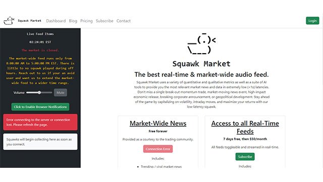 Squawk Market