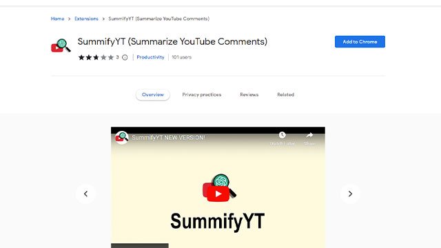 Summify YT