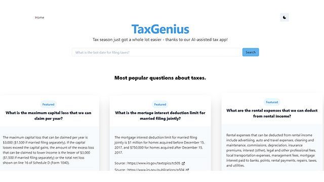 TaxGenius