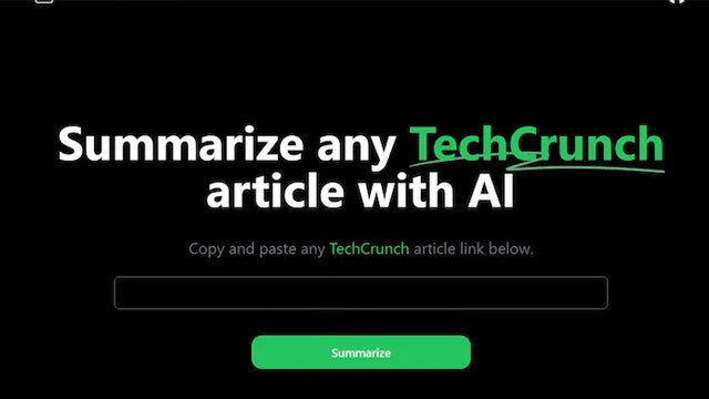 TechCrunch Summary