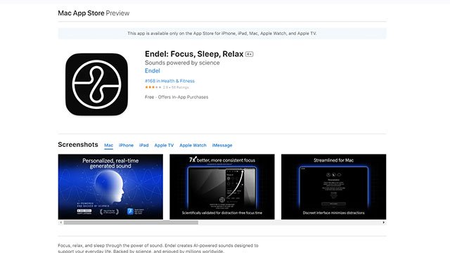 The New Endel for Mac