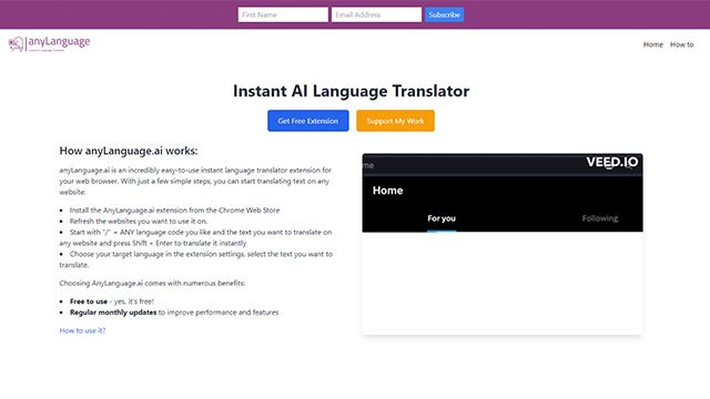 anyLanguage ai