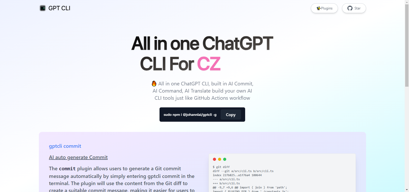 2023 08 16 12 17 19 GPT CLI Build Your Own AI CLI Tools with ChatGPT All in one AI gpt tool