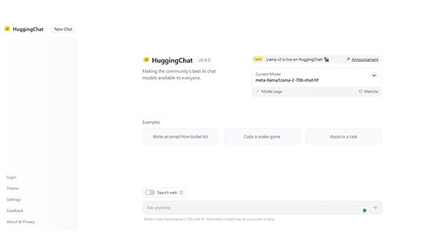 HuggingChat