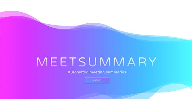 Meetsummary