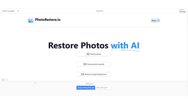 PhotoRestore