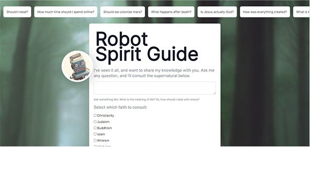 RobotSpiritGuide